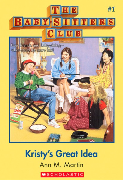 I was obsessed with reading The Babysitters Club.