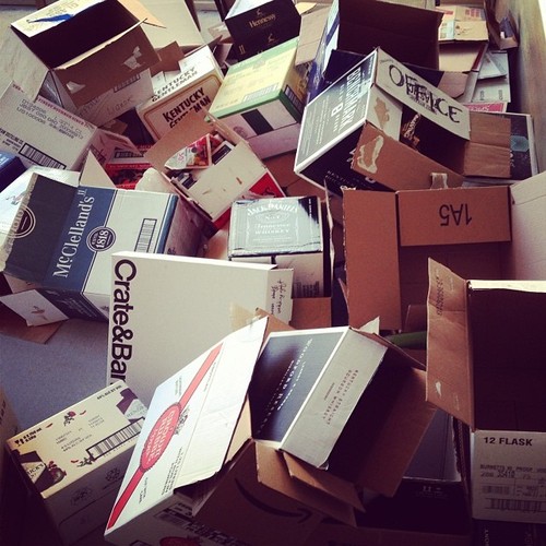 So many moving boxes!