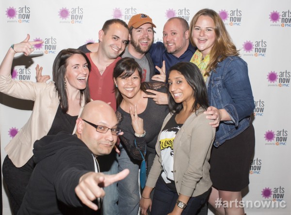 Sweet friends who have supported Brewconomy! Photo courtesy of ArtsNow NC.