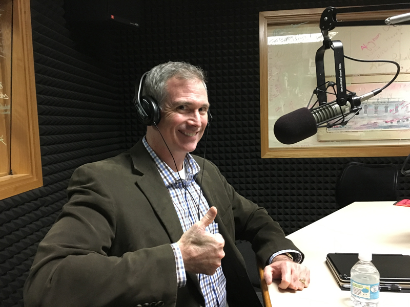 Our interview with Aaron Keck at WCHL