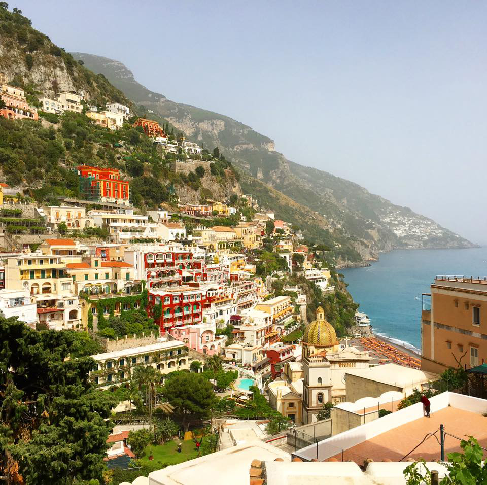 Family vacation in Positano, Italy